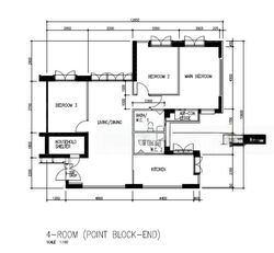 Blk 843 Woodlands Street 82 (Woodlands), HDB 4 Rooms #468509531